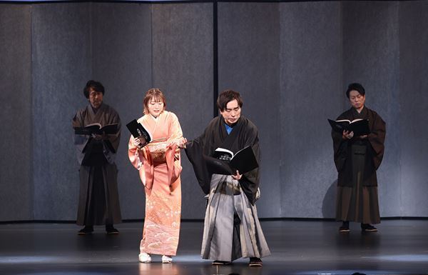 『PSYCHO-PASS サイコパス 京都南座歌舞伎ノ舘×こえかぶ 朗読で楽しむ歌舞伎』レポート到着　関智一、花澤香菜、野島健児、東地宏樹が歌舞伎に挑戦