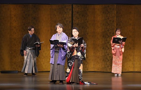 『PSYCHO-PASS サイコパス 京都南座歌舞伎ノ舘×こえかぶ 朗読で楽しむ歌舞伎』レポート到着　関智一、花澤香菜、野島健児、東地宏樹が歌舞伎に挑戦