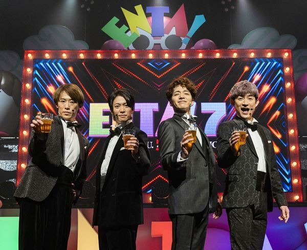 ふぉ～ゆ～『ENTA!7 4U. Zepp in de SHOW』開幕　舞台写真＆コメント到着