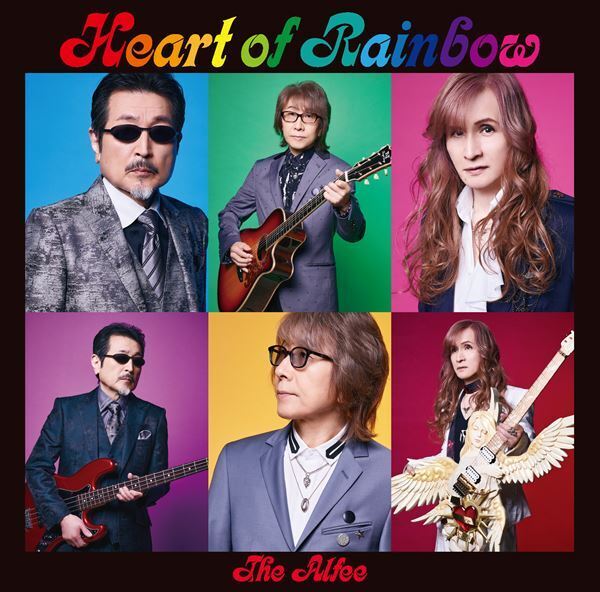 THE ALFEE、新曲「HEART OF RAINBOW」ジャケ写＆収録曲解禁　新アー写も公開
