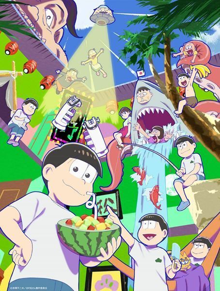 『おそ松さん』×『オリバーな犬』がまさかのコラボ！ オダギリジョー演じるオリバーが6つ子の世界へ迷い込む描き下ろしビジュアル公開