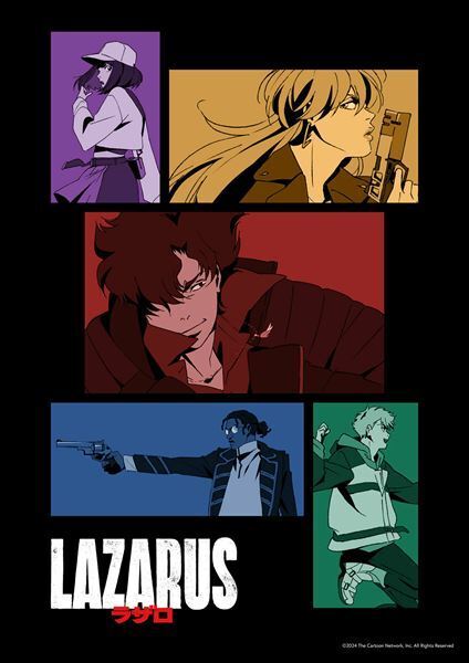 DMM TV、2025年春アニメラインナップ第1弾発表で『ギャグマンガ日和GO』地上波先行＆『LAZARUS ラザロ』先行配信が決定