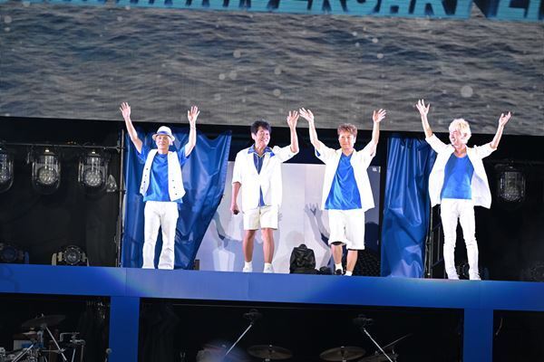 TUBE、夏恒例の横浜スタジアム公演にシークレットゲストで聖飢魔Ⅱ、広瀬香美、梅田サイファー × LITTLEが登場【オフィシャルレポート】