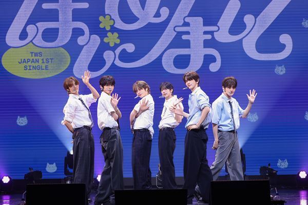 SEVENTEENの弟分6人組ボーイグループ・TWS、  Japan 1st Single「はじめまして」で待望の日本デビュー！　発売記念PREMIUM SHOWCASEオフィシャルレポート到着