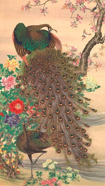 『愛でたい美術 －絵画とやきものに見る幸せのかたち－』箱根・岡田美術館で　松竹梅、鳳凰、鶴などめでたいモチーフが一堂に