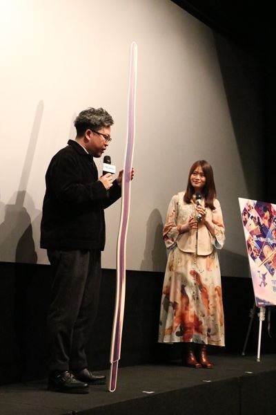 歴史好きの山崎怜奈が登壇『巨大蛇行剣と謎の４世紀』舞台挨拶レポート