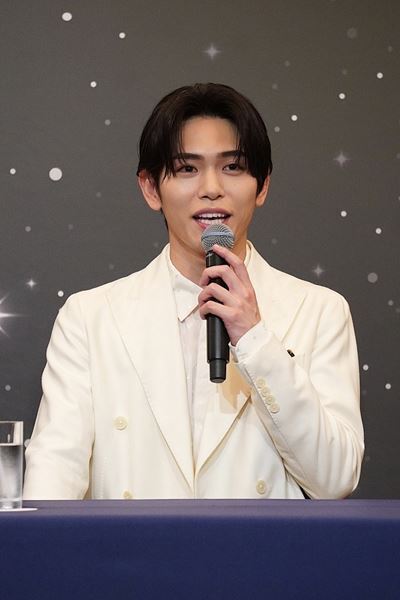 IMP. 影山拓也、坂東玉三郎の金言を胸に“再乗車”『星列車で行こう』製作発表会見