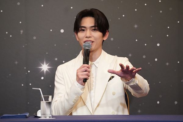 IMP. 影山拓也、坂東玉三郎の金言を胸に“再乗車”『星列車で行こう』製作発表会見