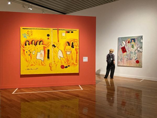 【展示レポート】『横尾忠則 連画の河』　川の流れのようにイメージが連なり、変貌していく64点からなる新作シリーズ