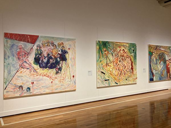 【展示レポート】『横尾忠則 連画の河』　川の流れのようにイメージが連なり、変貌していく64点からなる新作シリーズ