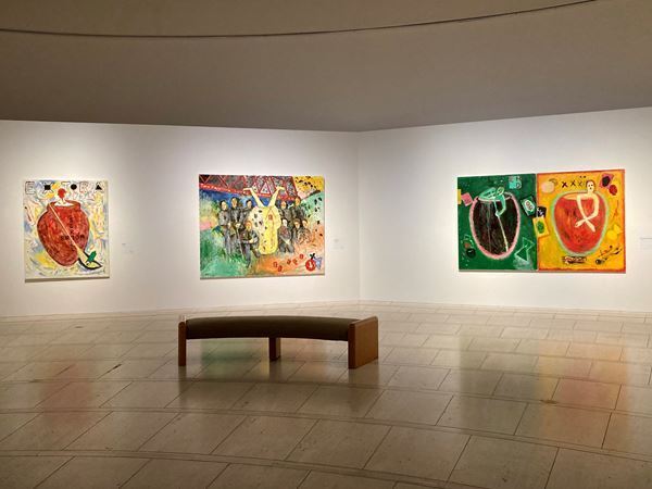 【展示レポート】『横尾忠則 連画の河』　川の流れのようにイメージが連なり、変貌していく64点からなる新作シリーズ