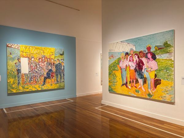 【展示レポート】『横尾忠則 連画の河』　川の流れのようにイメージが連なり、変貌していく64点からなる新作シリーズ