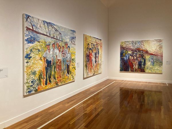 【展示レポート】『横尾忠則 連画の河』　川の流れのようにイメージが連なり、変貌していく64点からなる新作シリーズ