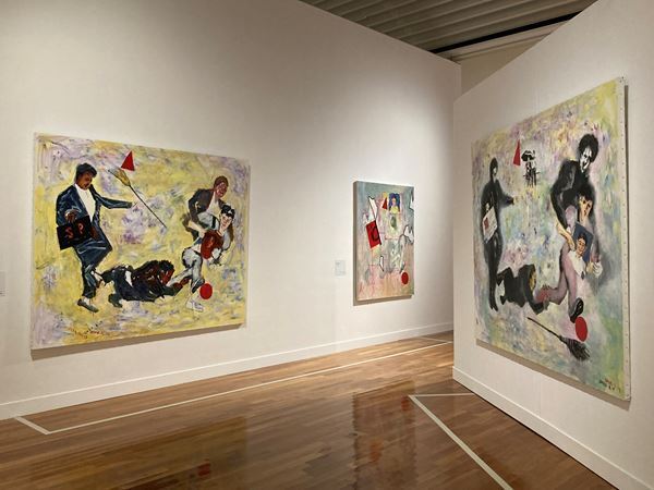 【展示レポート】『横尾忠則 連画の河』　川の流れのようにイメージが連なり、変貌していく64点からなる新作シリーズ