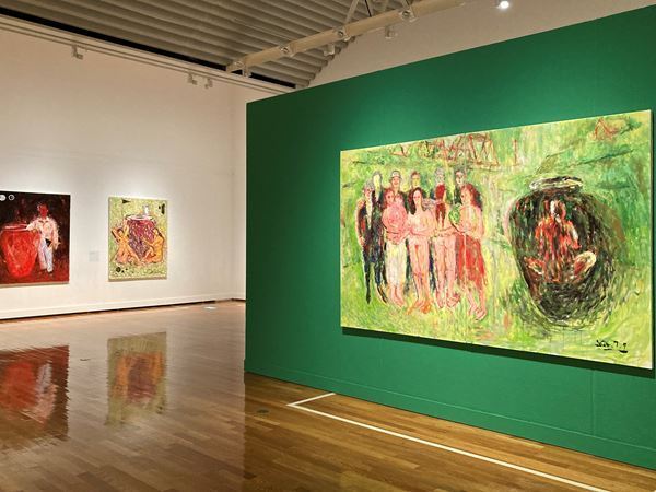 【展示レポート】『横尾忠則 連画の河』　川の流れのようにイメージが連なり、変貌していく64点からなる新作シリーズ