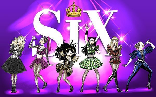 ミュージカル『SIX』×漫画『セシルの女王』がコラボ　こざき亜衣描き下ろしのスペシャルイラスト公開