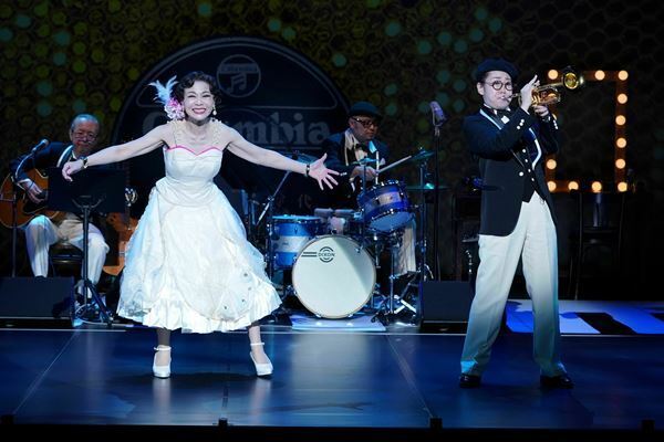 笠置シヅ子の半生を歌と芝居で描く『SIZUKO! QUEEN OF BOOGIE～ハイヒールとつけまつげ～』満を持しての東京公演開幕　神野美伽「私が授かったお役」