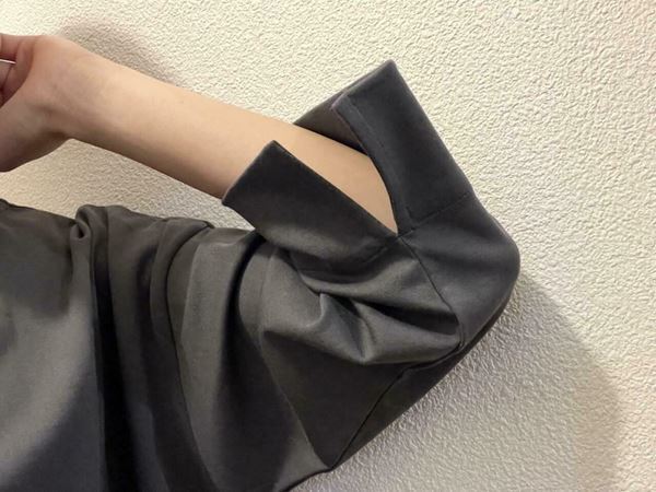 無印良品、一枚でもキレイに決まる！「七分袖ワンピ」をレビュー！　オーガニックコットンで着心地も◎