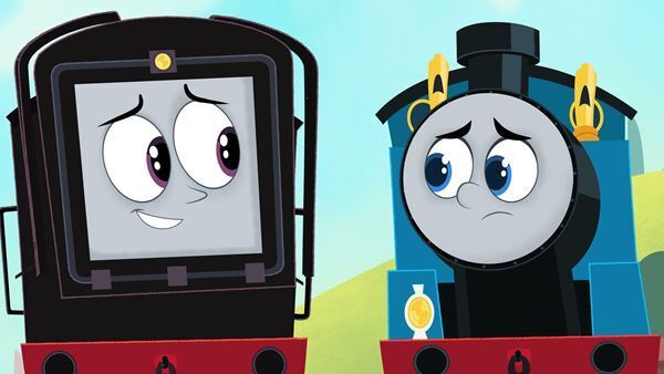 『映画 きかんしゃトーマス』最新作、トーマスとディーゼルが仲良く歌う「オレのラスティちゃん」公開