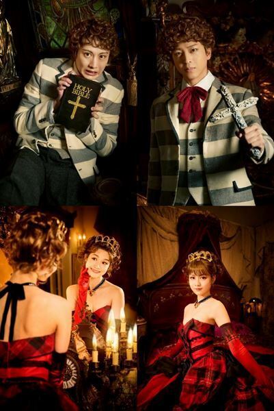 ミュージカル『ダンス オブ ヴァンパイア』フランク莉奈、中村麗乃、太田基裕、寺西拓人の扮装ビジュアル公開