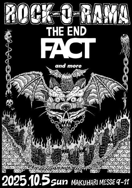 FACT presents『ROCK-O-RAMA-THE END』開催決定