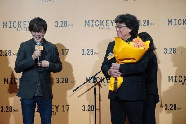 5年ぶり来日のポン・ジュノ監督、山崎貴監督と意気投合「これからも怪獣映画を作っていきましょう」
