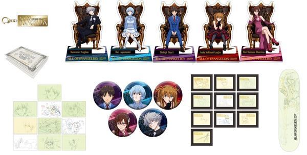 「エヴァンゲリオン」30周年を記念した展覧会『ALL OF EVANGELION』オリジナルグッズやコラボメニューの詳細が明らかに