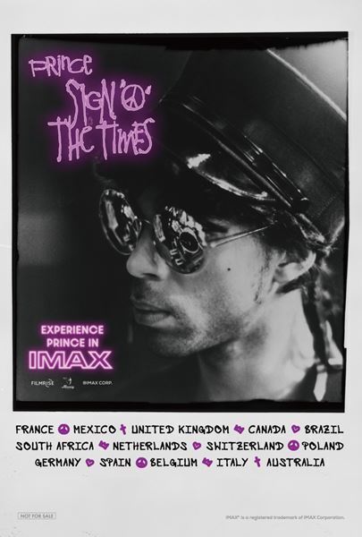 映画『プリンス：サイン・オブ・ザ・タイムズ』本編歌唱シーン公開　日本限定オリジナルポストカードの配布も決定