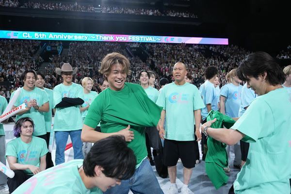 全員が主役！ LDHメンバーが本気で挑んだ3時間半「CL 5th Anniversary 〜Thank you FESTIVAL〜」レポート
