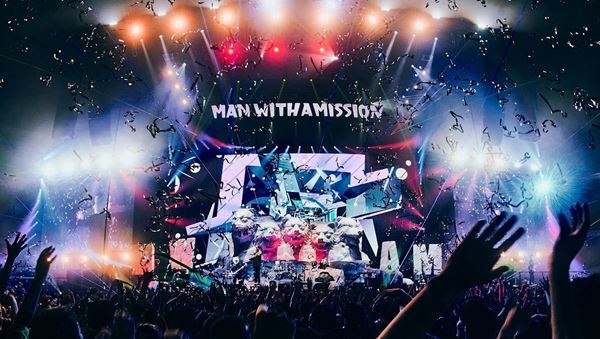MAN WITH A MISSION、15周年記念公演のライブ映像の全曲ダイジェスト公開