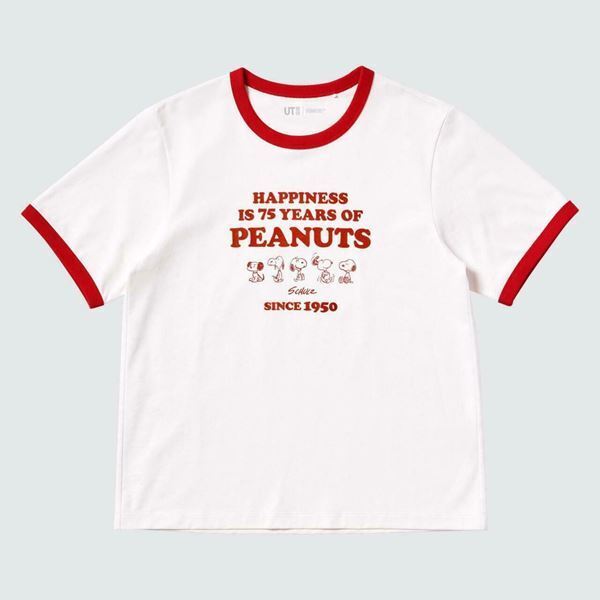 ユニクロ×PEANUTS新作、スヌーピー75周年を記念したレトロTシャツが登場！