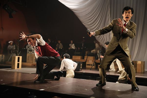 テレビ草創期のふたりの男の姿を交互配役で。あやめ十八番 草創記『金鶏一番花』9月20日より