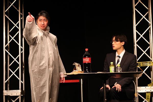 中尾暢樹ら出演の舞台『クレイジーレイン』開幕　4人の刑事による密室・ワンシチュエーション・サスペンス