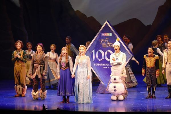 劇団四季ディズニーミュージカル『アナと雪の女王』、日本公演通算1000回を達成
