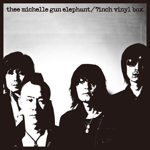 THEE MICHELLE GUN ELEPHANT『7inch vinyl box』アートワーク公開　グランジ遠山出演のYouTube Live第2弾も決定