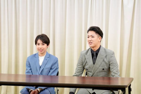 「四月大歌舞伎」で尾上右近、尾上眞秀の『連獅子』がついに歌舞伎座へ！ 取材会で語られた作品の魅力とふたりの関係