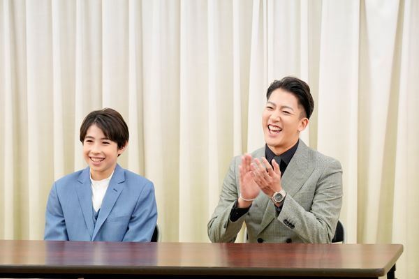 「四月大歌舞伎」で尾上右近、尾上眞秀の『連獅子』がついに歌舞伎座へ！ 取材会で語られた作品の魅力とふたりの関係