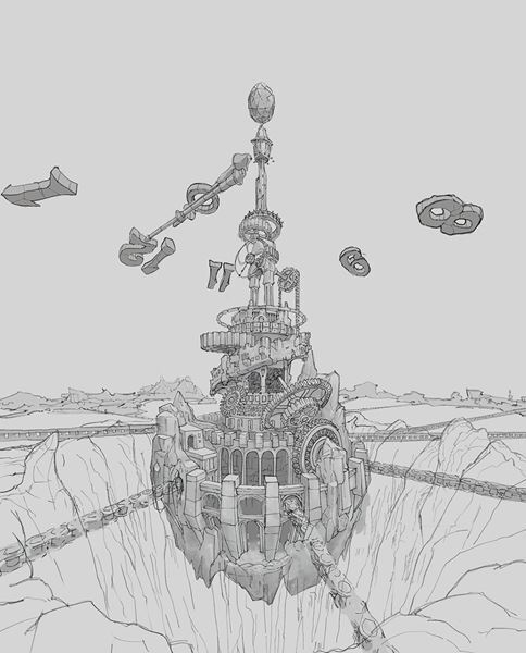 『映画 えんとつ町のプペル』最新作のデザイン＆設定画が一挙公開　手描きとCGが融合した緻密な世界観