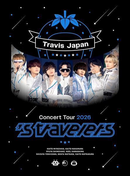 Travis Japan、ツアー映像商品『’s travelers』完全生産限定盤の特典映像ティザー公開　本編収録曲＆特典デザインも一挙解禁