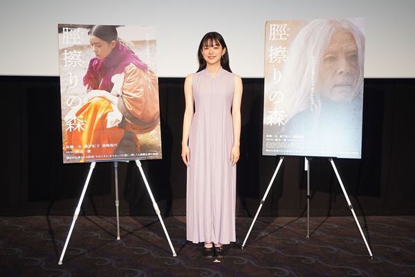 「TOHOシネマズ・ピックアップ・シネマ」Vol.12に蒼戸虹子が登場、映画出演2作目『脛擦りの森』で圧倒的存在感