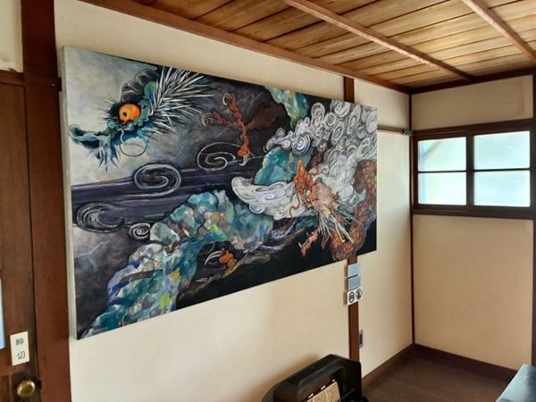 夢二と気鋭の若手画家が時を超えたコラボレーション『夢二生家企画展　旅の巻』『旅する画家　武久輝也』開催中