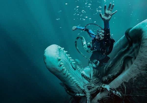 映画『クジラに落ちた男』公開日決定　クジラに丸呑みされる衝撃の瞬間を捉えた特報公開