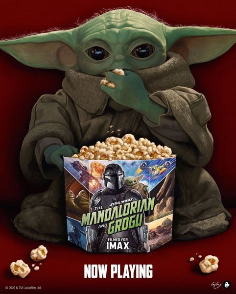 グローグーの魅力爆発！映画『マンダロリアン』公開6日で興行収入10億円突破　特別アート5点も公開