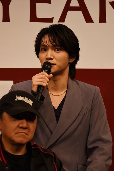 来月開場の新劇場「EX THEATER ARIAKE」オープニングラインナップ発表会に出演者ら14名が集結