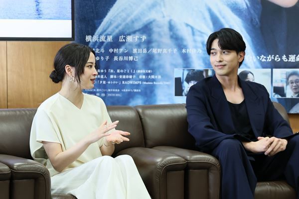 横浜流星×広瀬すず『汝、星のごとく』ロケ地・今治に凱旋！ 花火大会にサプライズ登壇も