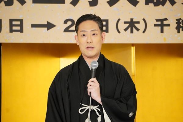 中村勘九郎、『国宝』効果に「やったもん勝ち」　“リアル喜久雄”鶴松は「感謝しながら勤めたい」【「猿若祭二月大歌舞伎」】