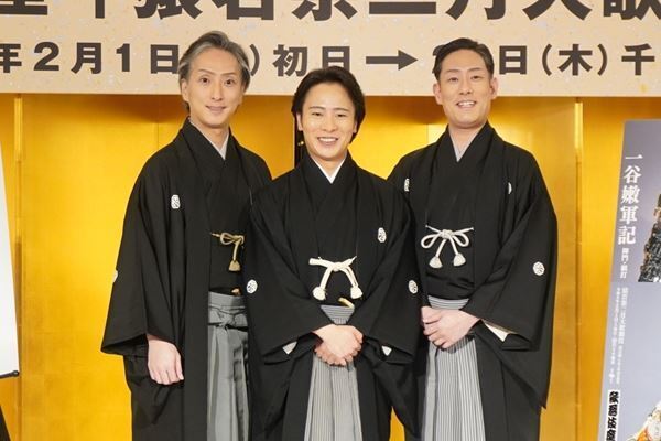中村勘九郎、『国宝』効果に「やったもん勝ち」　“リアル喜久雄”鶴松は「感謝しながら勤めたい」【「猿若祭二月大歌舞伎」】