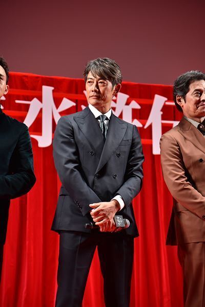 織田裕二＆反町隆史の不仲説に亀梨和也が慌てて火消し！ 豪華キャスト集結の『北方謙三 水滸伝』ジャパンプレミア