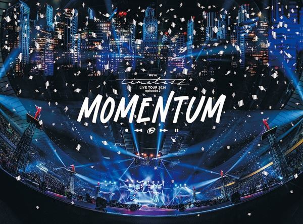 timelesz、ライブBlu-ray＆DVD『episode 2 MOMENTUM』ジャケット公開　8人それぞれのマルチアングル映像も