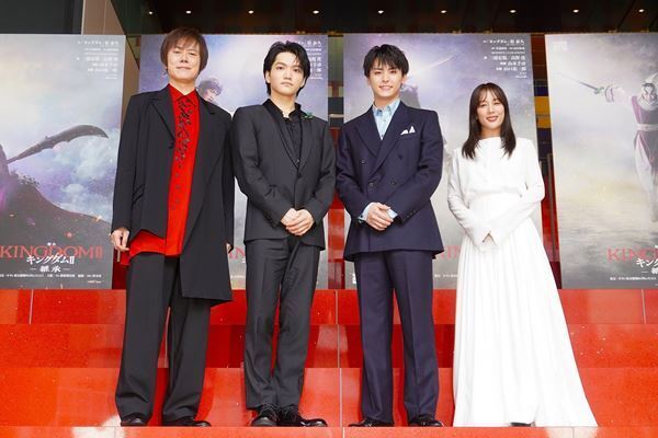 三浦宏規と高野洸、互いを“戦友”と呼び全幅の信頼！　舞台『キングダムⅡ-継承-』製作発表会見